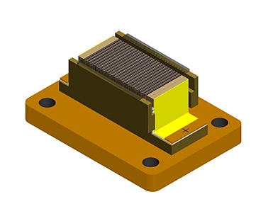 QCW Quasi-Continuous Wave Laser Conduction Cooled Lasers 3750W 150W/Bar 25 Bars G-STACK Series (image for) QCW Quasi-Continuous Wave Laser Conduction Cooled Lasers 3750W 150W/Bar 25 Bars G-STACK Series